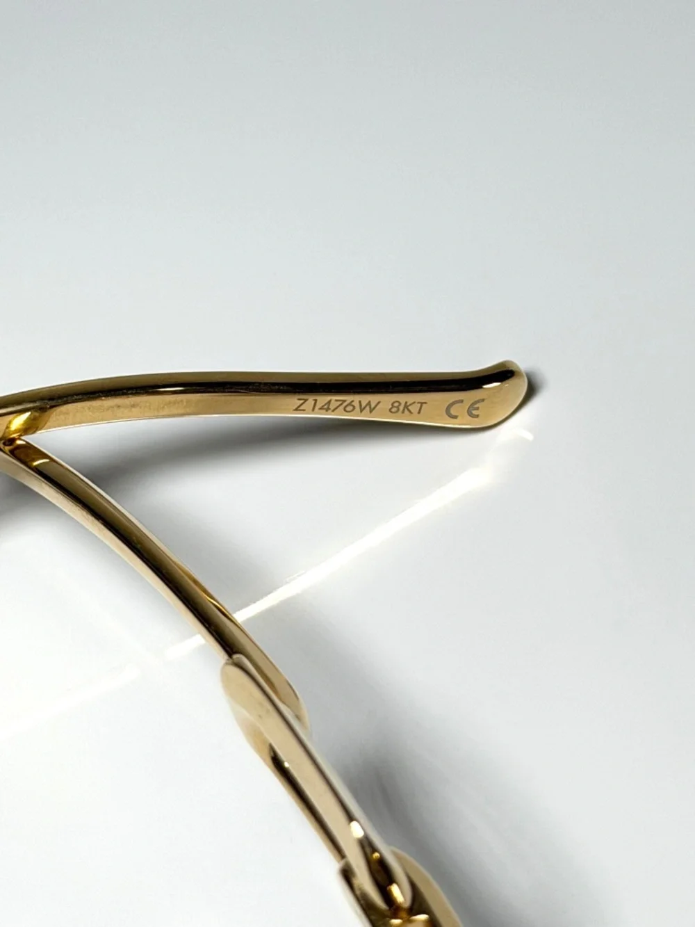 Louis Vuitton LV Edge Z1476W Gold Monogram Sunglasses
